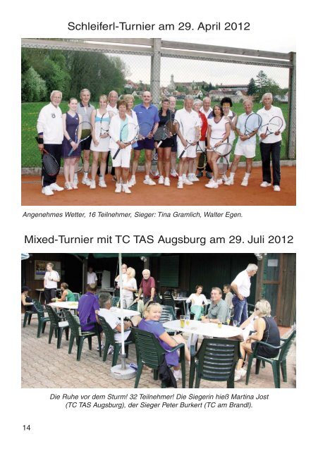 „Aufschlag“ 2013 - TC am Brandl