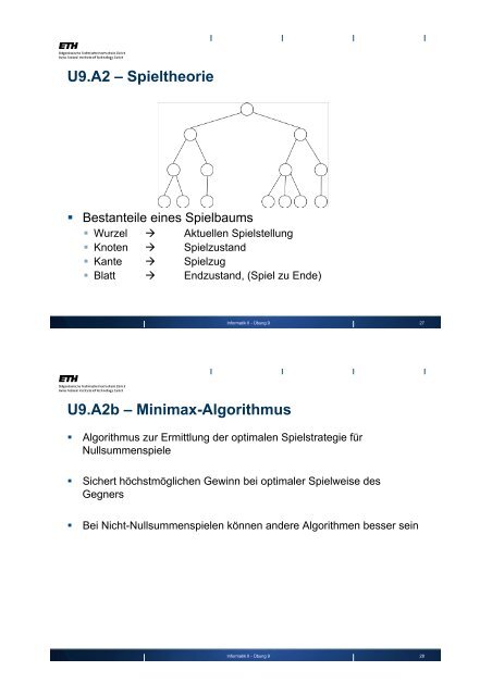 Informatik II Übung 09