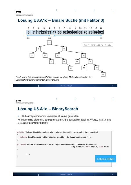 Informatik II Übung 09