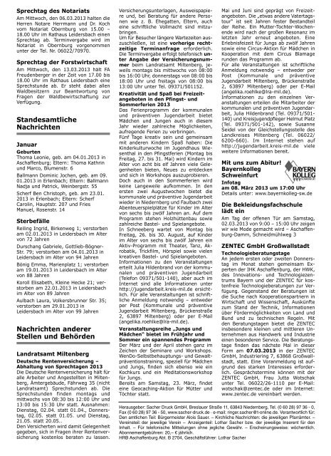 Amts- und Mitteilungsblatt 2013_02_22 - Leidersbach