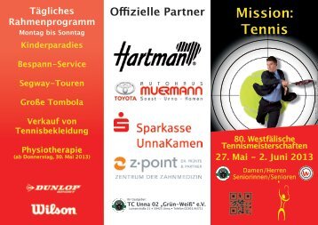 Mission: Tennis - Tennisclub Unna 02