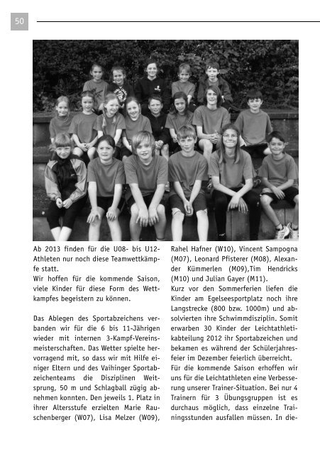 Berichtsheft_2013 - TSV Enzweihingen