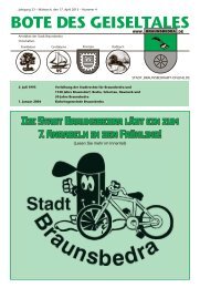 17.04.2013 - Stadt Braunsbedra