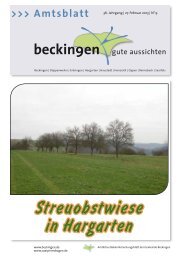Streuobstwiese in Hargarten - Gemeinde Beckingen