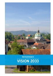 Vision Menzingen 2033