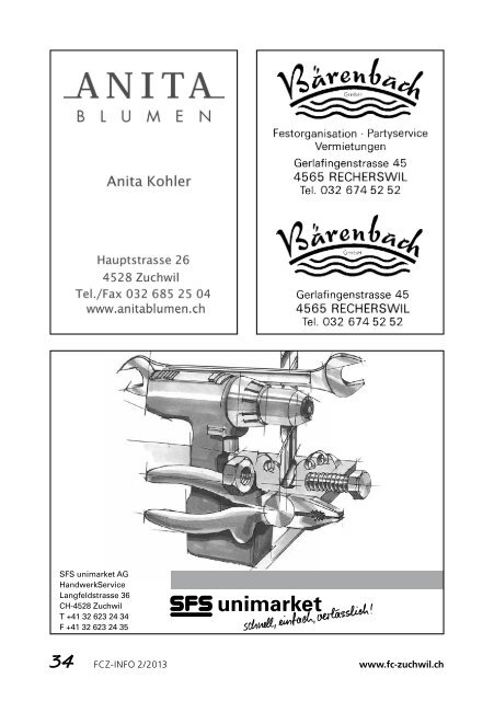 FCZ-INFO 2/2013 - FC Zuchwil