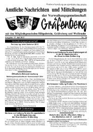 Ausgabe 29 17.07.2013 - Gräfenberg