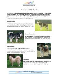 PDF Nordische Schlittenhunde - Hunderatgeber