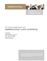 commbondingÂ®-coach ausbildung commbondingÂ®