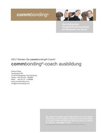 commbondingÂ®-coach ausbildung commbondingÂ®