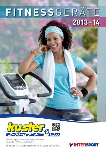 Fitnessprospekt 2013-14 - Kuster Sport AG