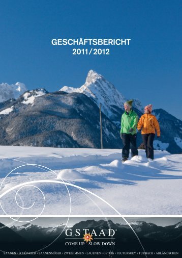 GESCHÄFTSBERICHT 2011/2012 - Gstaad