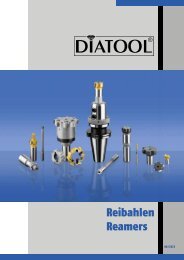 Reibahlen Reamers - DIATOOL Präzisionswerkzeug GmbH