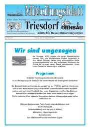 Mitteilungsblatt Nr. 20 vom 27.09.2013 - Markt Weidenbach