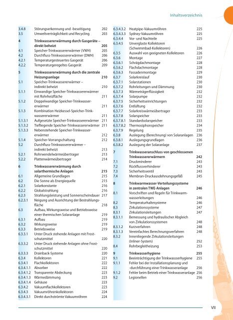 Inhaltsverzeichnis (pdf) - Verlag Handwerk und Technik