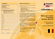 wirtschaftsreise/ symposium brüssel, belgien - Handwerkskammer ...