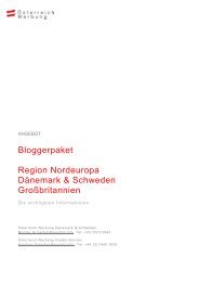 Bloggerpaket Region Nordeuropa Dänemark & Schweden ...