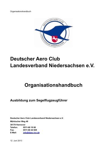Organisationshandbuch_2013.pdf - 145 KB - Deutscher Aeroclub ...