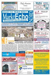 ALLE 14 TAGE NEU! Bad Segeberg und ... - Markt Echo Nord