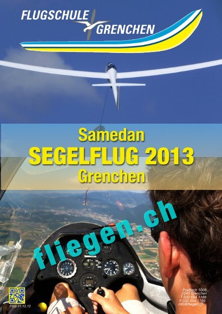 segelflug - Flugschule Grenchen