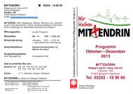Programm 04/2013 Oktober bis Dezember - Diözesan ...