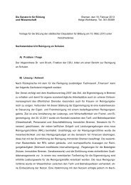 Verschiedenes (pdf, 79.7 KB) - Die Senatorin für Bildung und ...