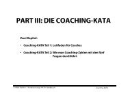 PART III: DIE COACHING-KATA - CETPM