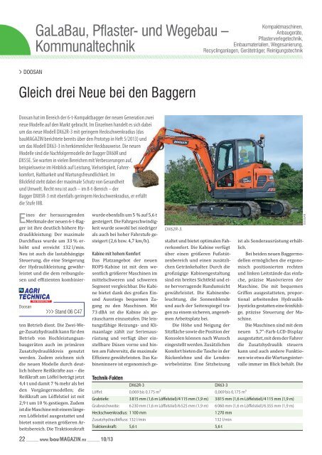 Baumaschinen Baugeräte Baufahrzeuge - SBM Verlag GmbH