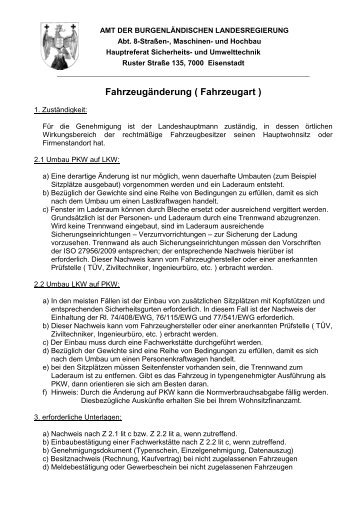 Fahrzeugart (.pdf) - Burgenland.at