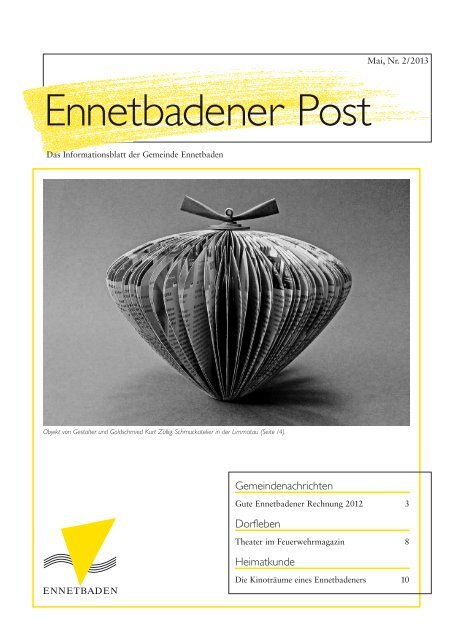 Ennetbadener Post 02/2013 - Gemeinde Ennetbaden