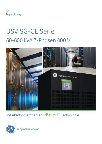 USV SG-CE Serie - G E Power Controls