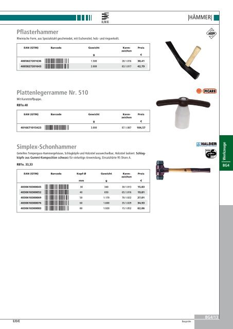 PDF downloaden - Werktec GmbH Werkzeugfachhandel