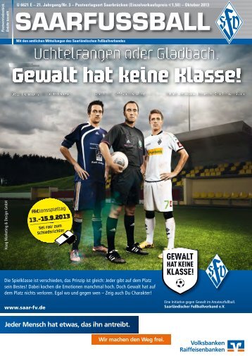 Gewalt hat keine Klasse - Saarländischer Fußballverband e.V.