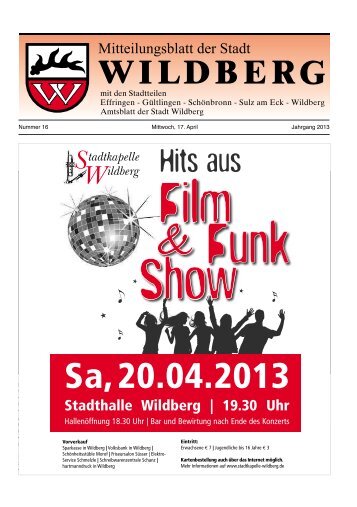 Sa,20.04.2013 - Wildberg