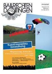 Amtsblatt - Ballrechten-Dottingen