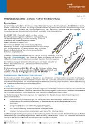 DBV-Merkblatt Unterstützungen - Baustahlgewebe