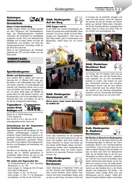 Amtsblatt KW 43.pdf - Stadt Filderstadt