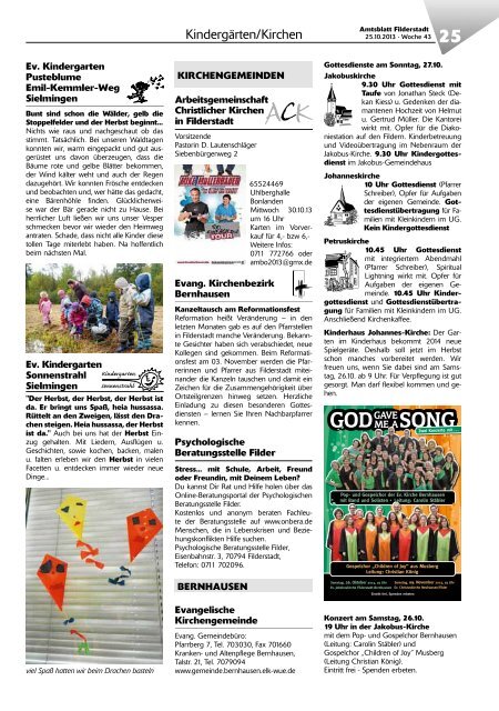 Amtsblatt KW 43.pdf - Stadt Filderstadt