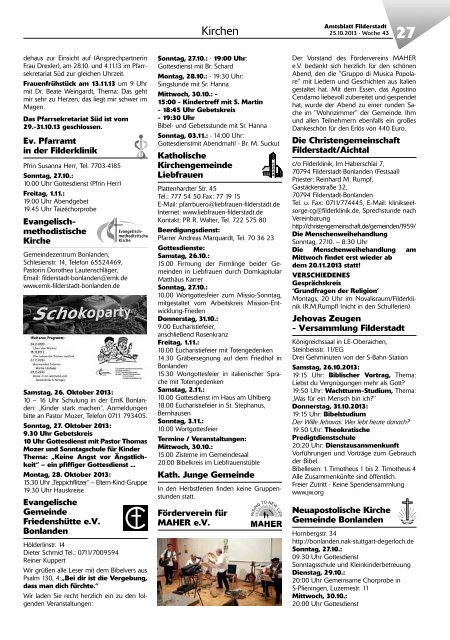 Amtsblatt KW 43.pdf - Stadt Filderstadt