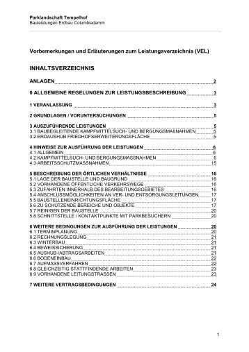 Vorbemerkungen und Erläuterungen zum LV - Grün Berlin