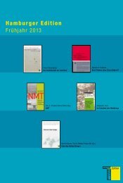 aktuelle Vorschau (PDF) - Hamburger Institut für Sozialforschung