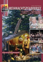 Pfarrbrief Weihnachten 2013 - St Mariä Himmelfahrt