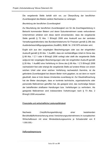 Ausschreibungsunterlagen (pdf, 455KB) - architekturwettbewerb