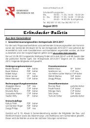 Bulletin-August2013 [PDF, 107 KB] - Erlinsbach SO