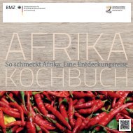 Afrika Kochbuch - So schmeckt Afrika: Eine Entdeckungsreise - BMZ