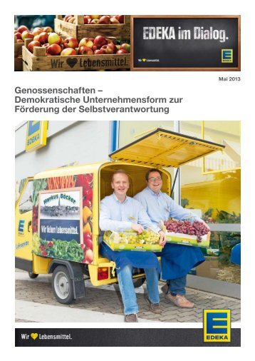 Genossenschaften – Demokratische Unternehmensform zur ... - Edeka