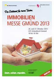 Immobilien Messe Gmuend 2013 (3,86 MB) - Gmünder Tagespost
