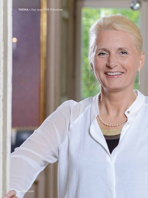 Pascale Ehrenfreund neue FWF-Präsidentin