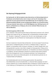 Die Hapimag Erfolgsgeschichte als PDF-Dokument