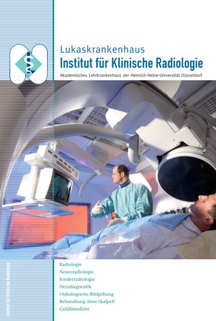 Institut für Radiologie - Lukaskrankenhaus Neuss